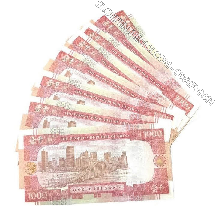 Tiền Lưu Niệm 1000 Dola Macau Hình Con Rồng Năm 1999 - SP006030
